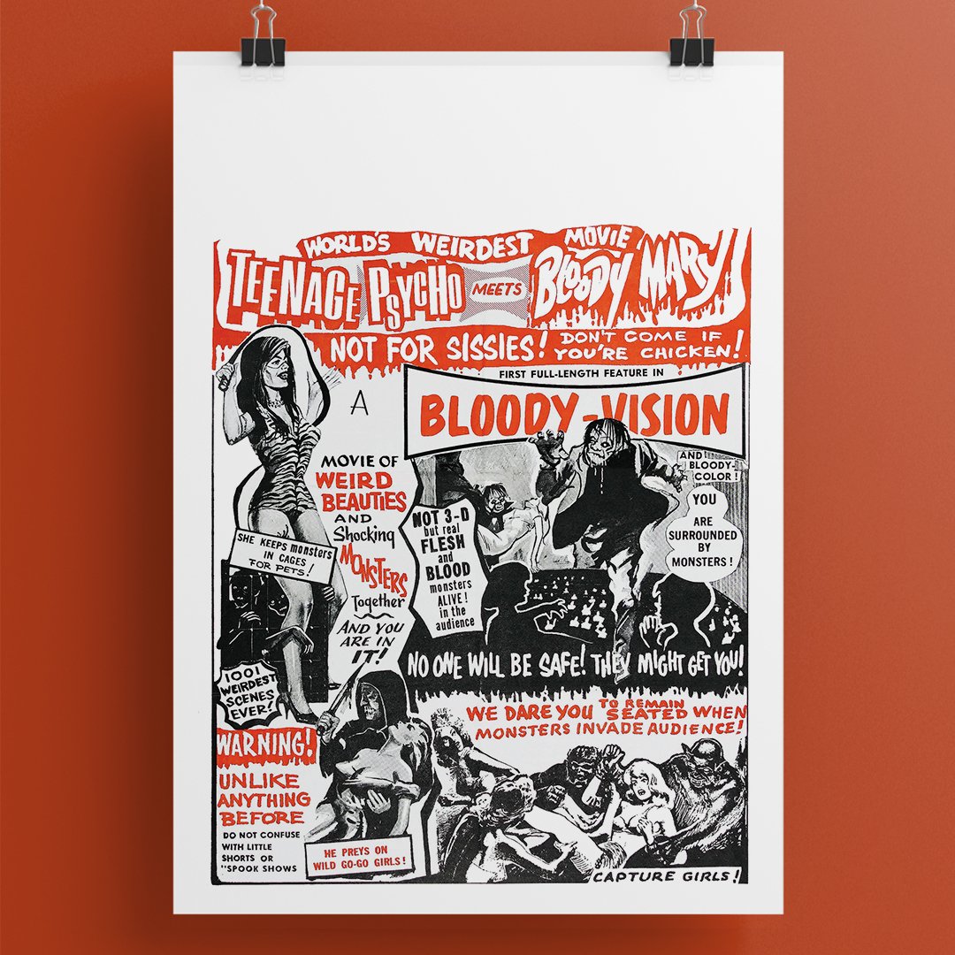 Teenage Psycho Meets Bloody Mary (1964) Poster