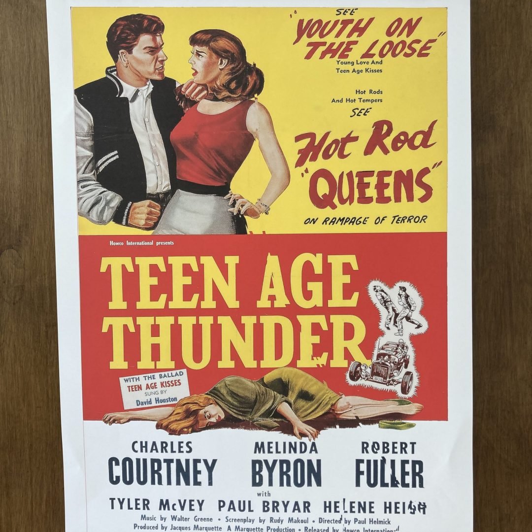 Teen Age Thunder Poster