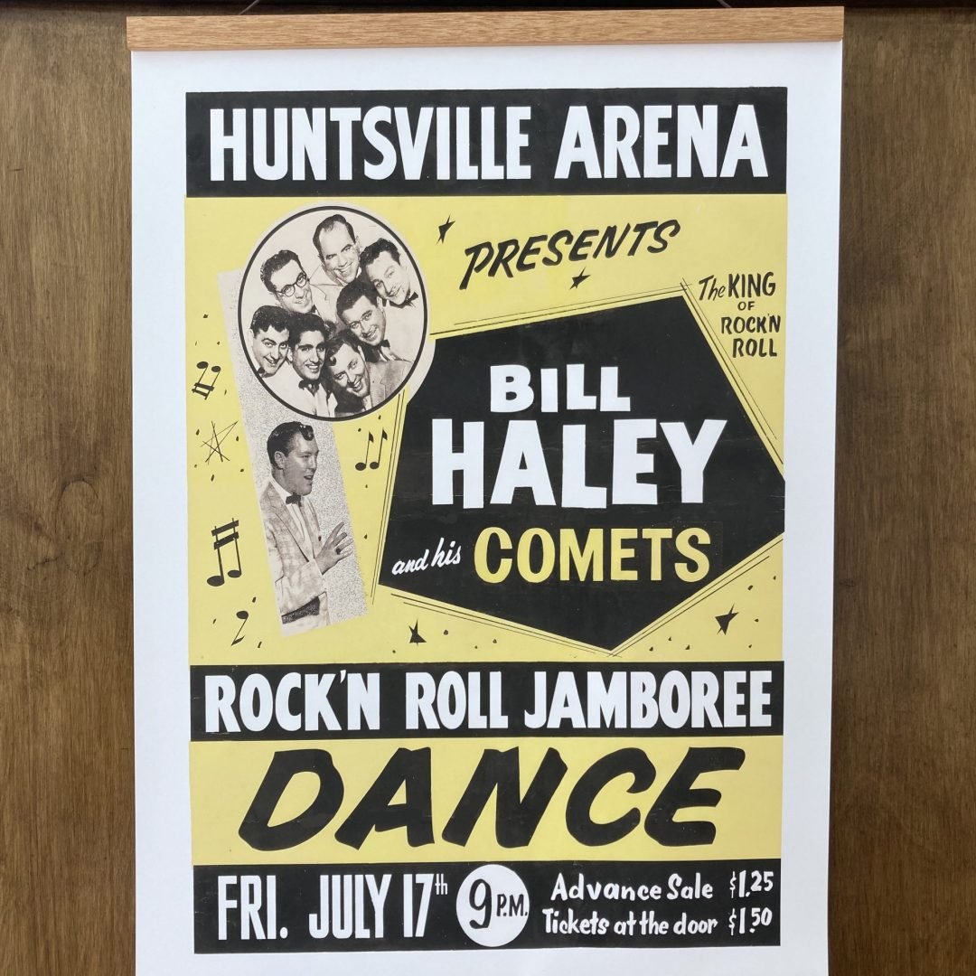Bill Haley Huntsville Arena Poster