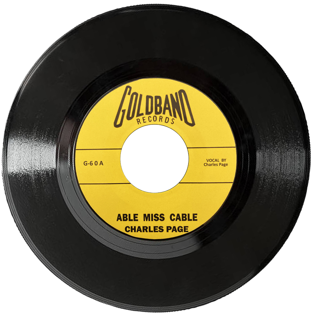 Charles Page - Able Miss Cable • reissue