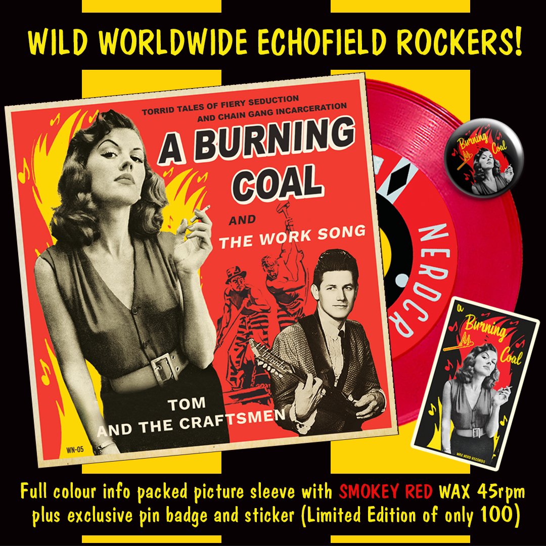 A Burning Coal - The Work Song • Deluxe RED wax edition