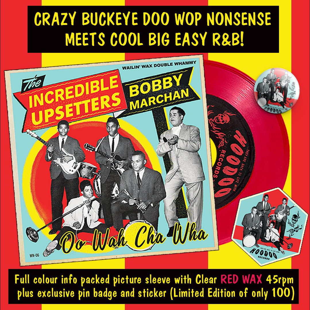 The Incredible Upsetters - Ooh wah cha wah • Deluxe RED wax edition