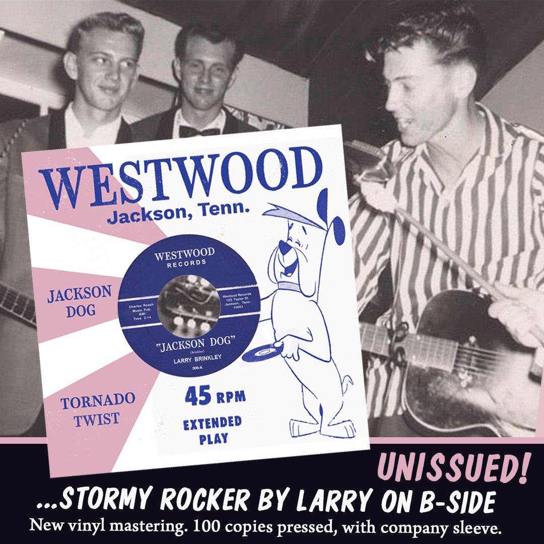 Larry Brinkley - Jackson Dog • Reissue - Image 2