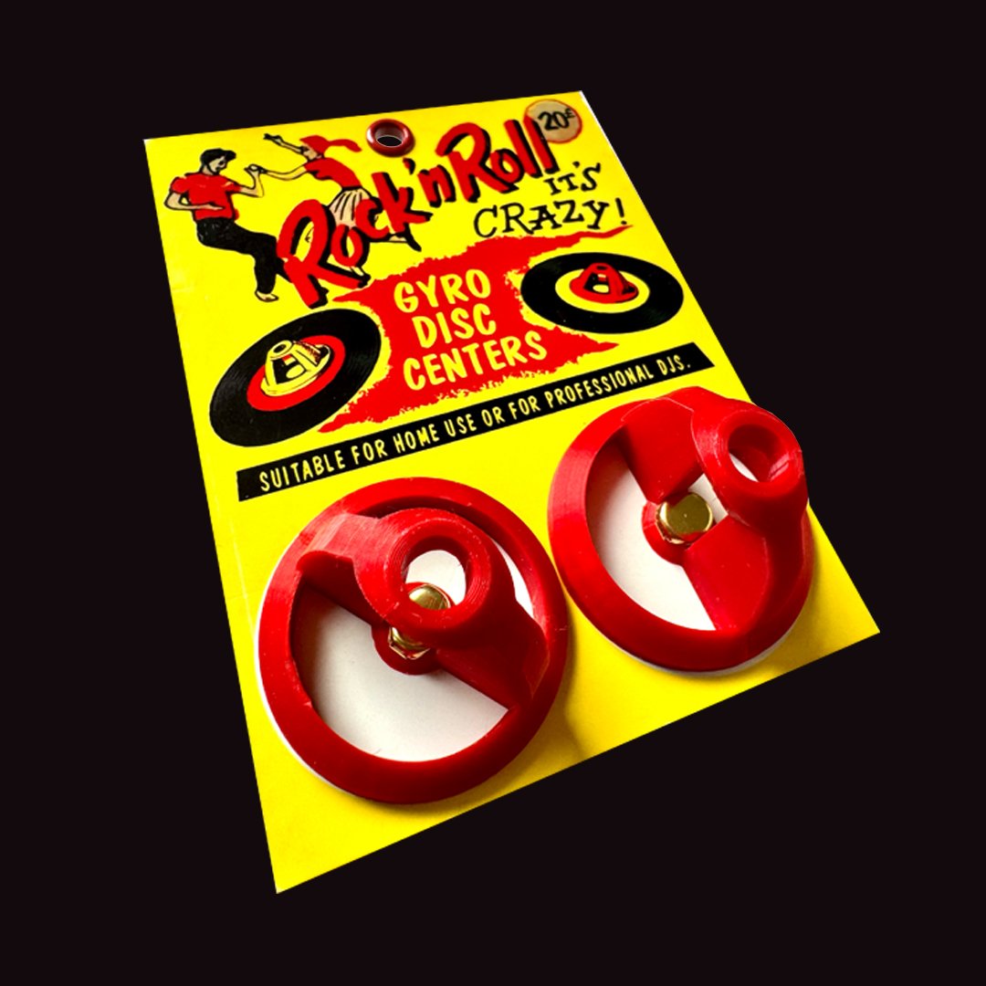 GYRO DISC 45 RPM Adapter for 7″ Vinyl Records